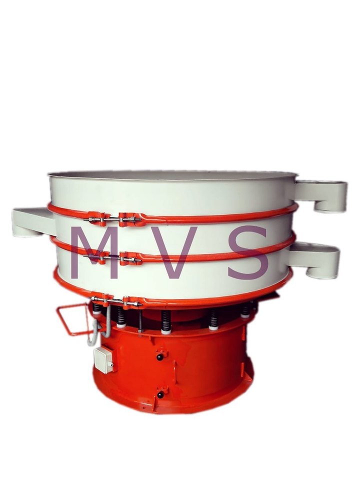 1 HP Circular MS Vibratory Screens, For Industrial, Capacity: Depends Upon The Size