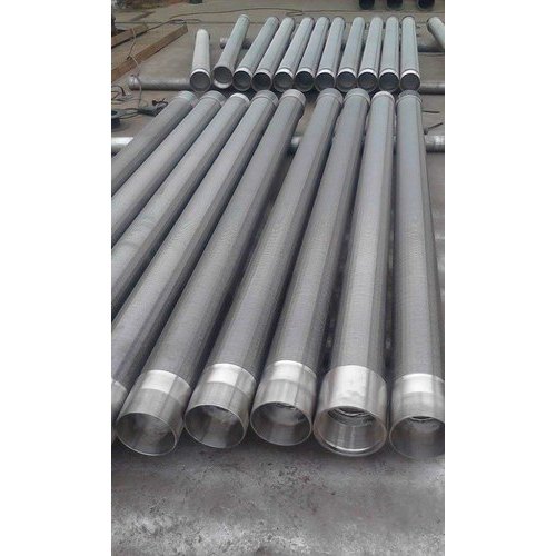 Stainless Steel Welded Slotted Wedge Wire Screen, Size: 75mm to 800mm