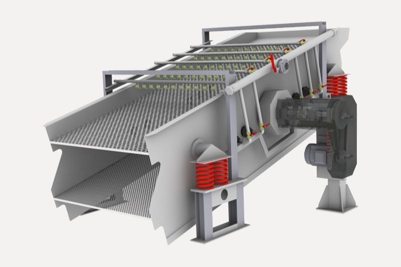 Iron Linear Circular Motion Screen, For Industrial