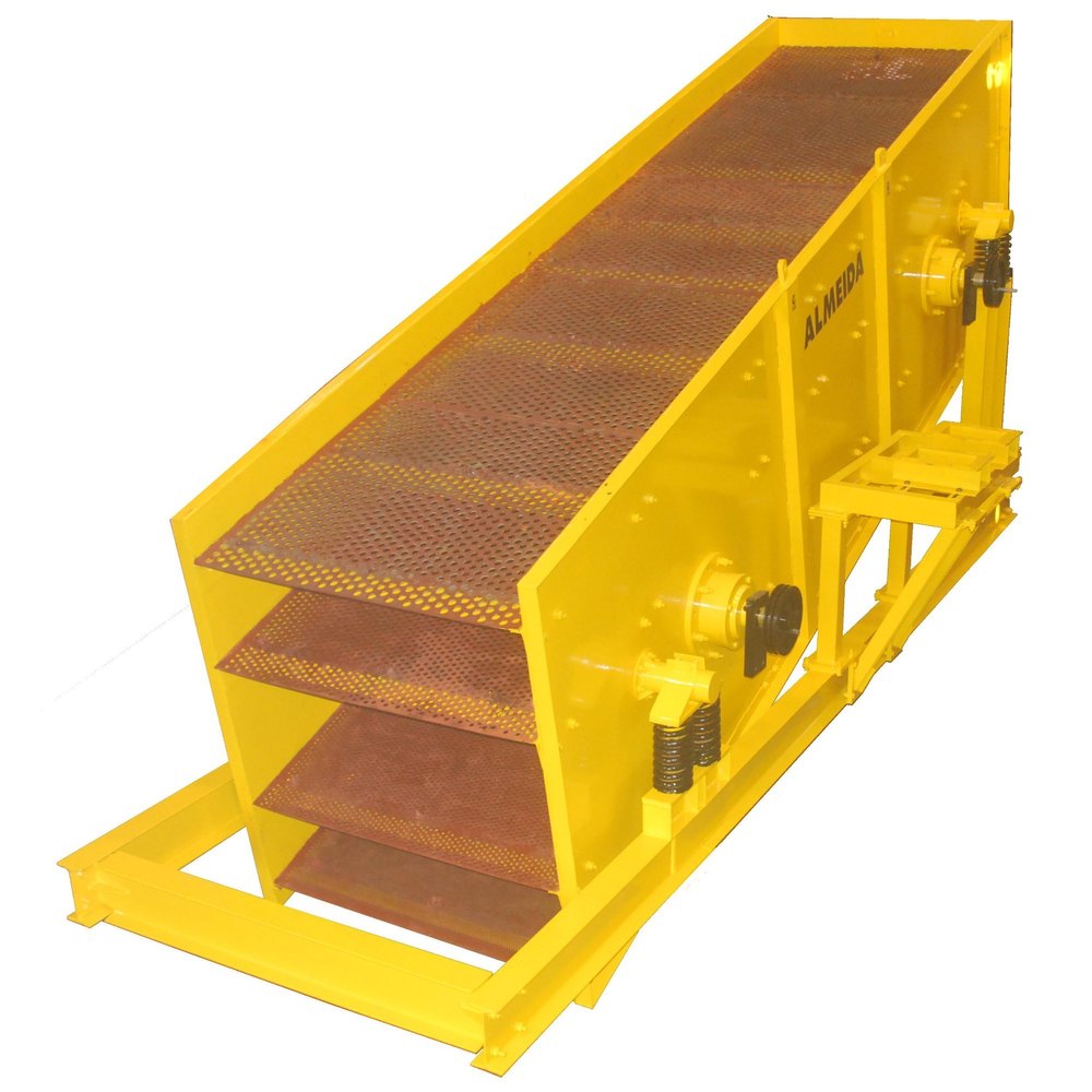 Stainless Steel Vibrating Screen, For Industrial