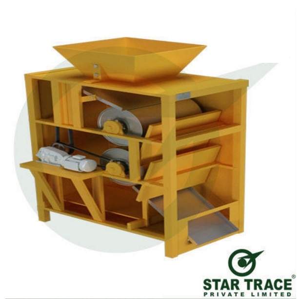 Rare Earth Magnetic Drums, Capacity: 2 Ton/Hour