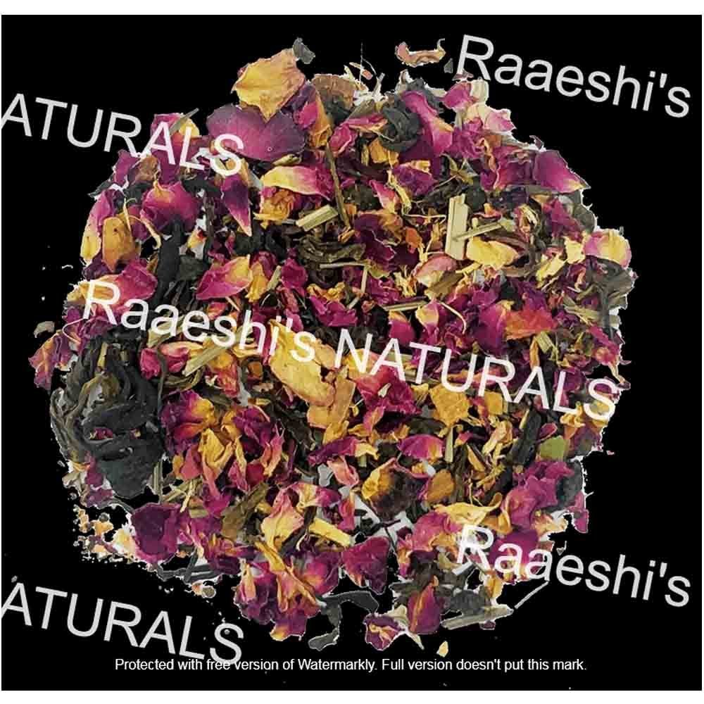 Rose Green Tea, Leaves