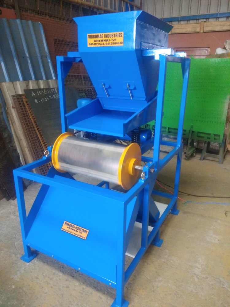 Magnetic Wet Drum Separator, Capacity: 1.5 Ton/Hour