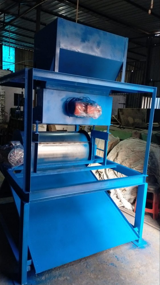 Mild Steel 20kW Wet Drum Magnetic Separator, Capacity: 1 Ton/Hour