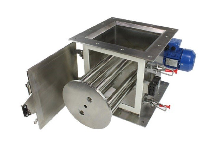 Mild Steel Rotatary MS Magnet, Capacity: 500 kg/Hour