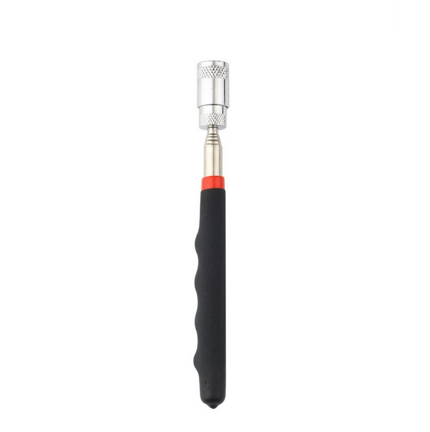 Heavy Duty Magnetic Telescopic Pick Up Tool Extending Lift Reach Pen , Silver
