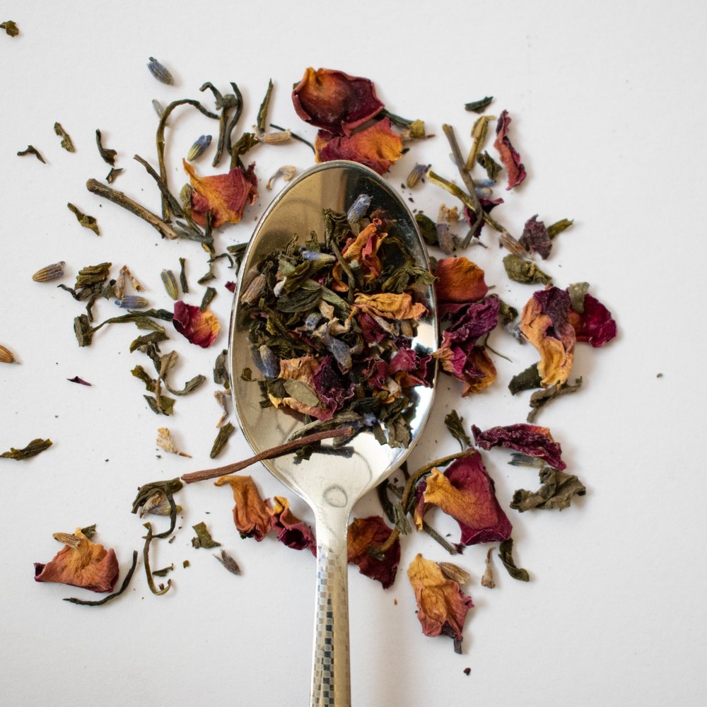 Rose Lavender Mint Tea, Leaves, Packaging Type: Loose