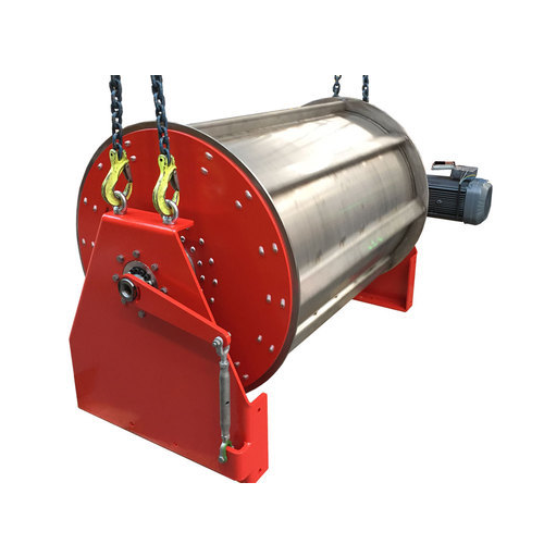 Vibromag Mild Steel Scrap Magnetic Drum Separator