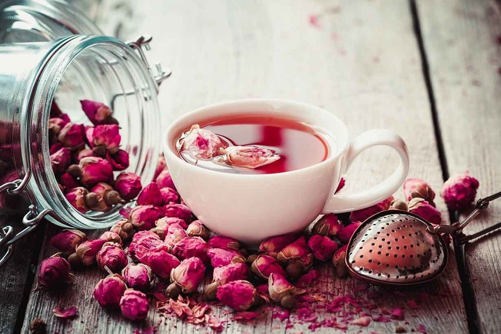 Rosebud Green Tea, Rose Buds, Packaging Type: Loose