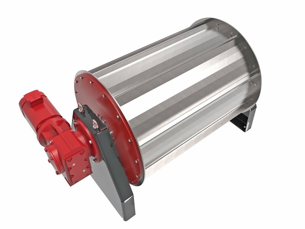 Electro Magnetic Drum Separator, Capacity: 5 Ton/Hour