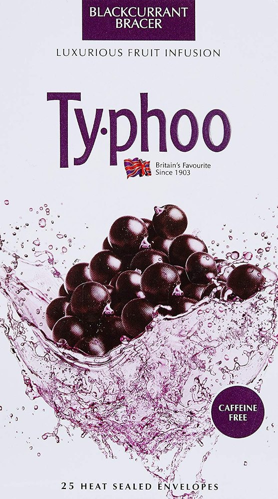 Typhoo Black Currant Bracer 25 Bags