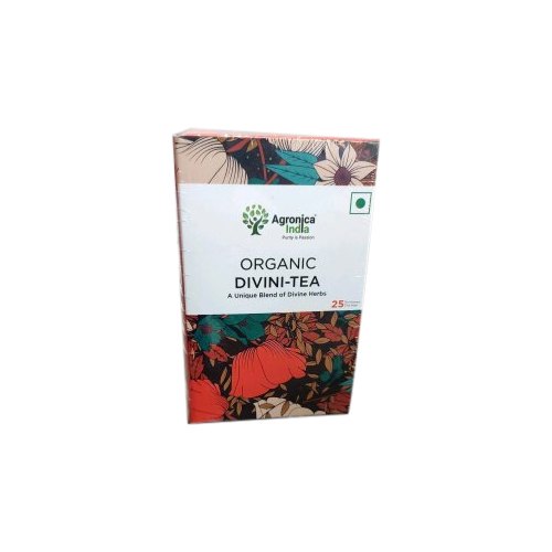 Divini Green Tea- Organic, Leaves, Packaging Size: 25 Enveloped Tea Bags