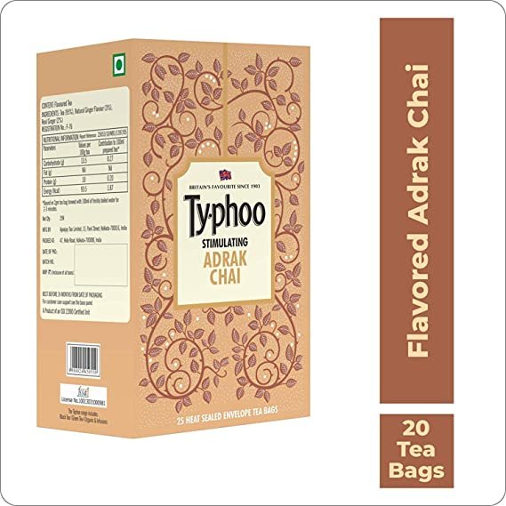 Adrak/ Ginger Tea Bags Envelope Pack