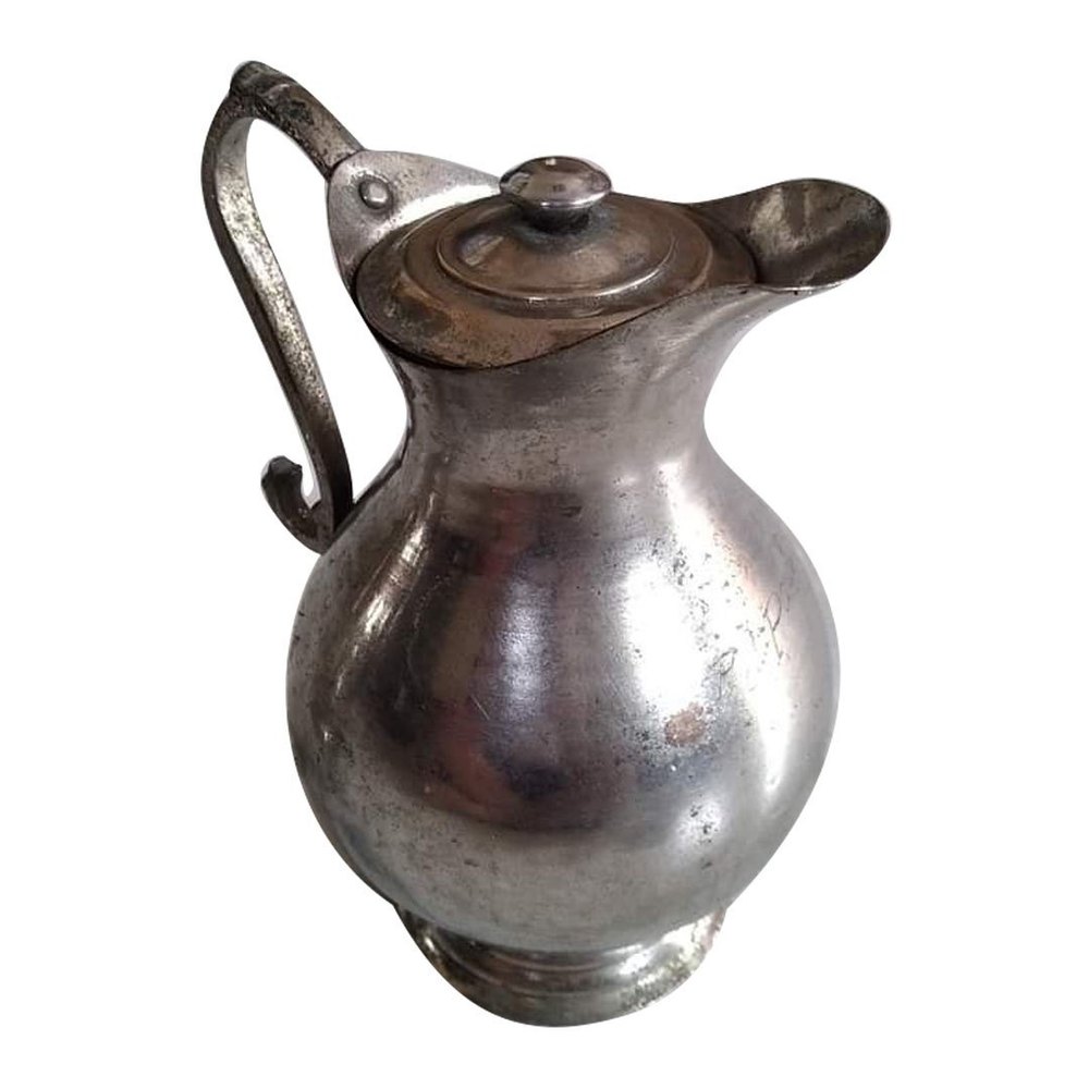 Brass Silver Plated Jug, Size: 18 X 8 X 15 cm