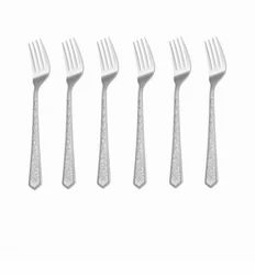 Silver Queen Salad Forks 12 Pc Set