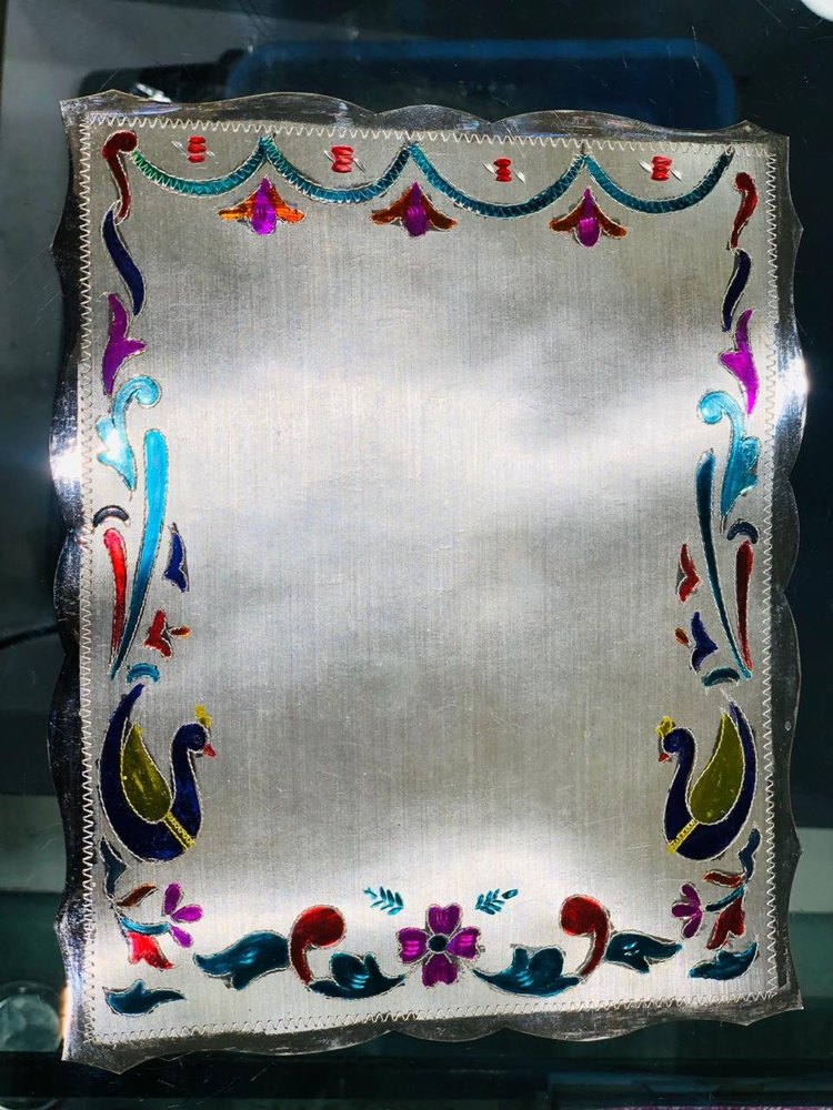 Silver Invitation Card