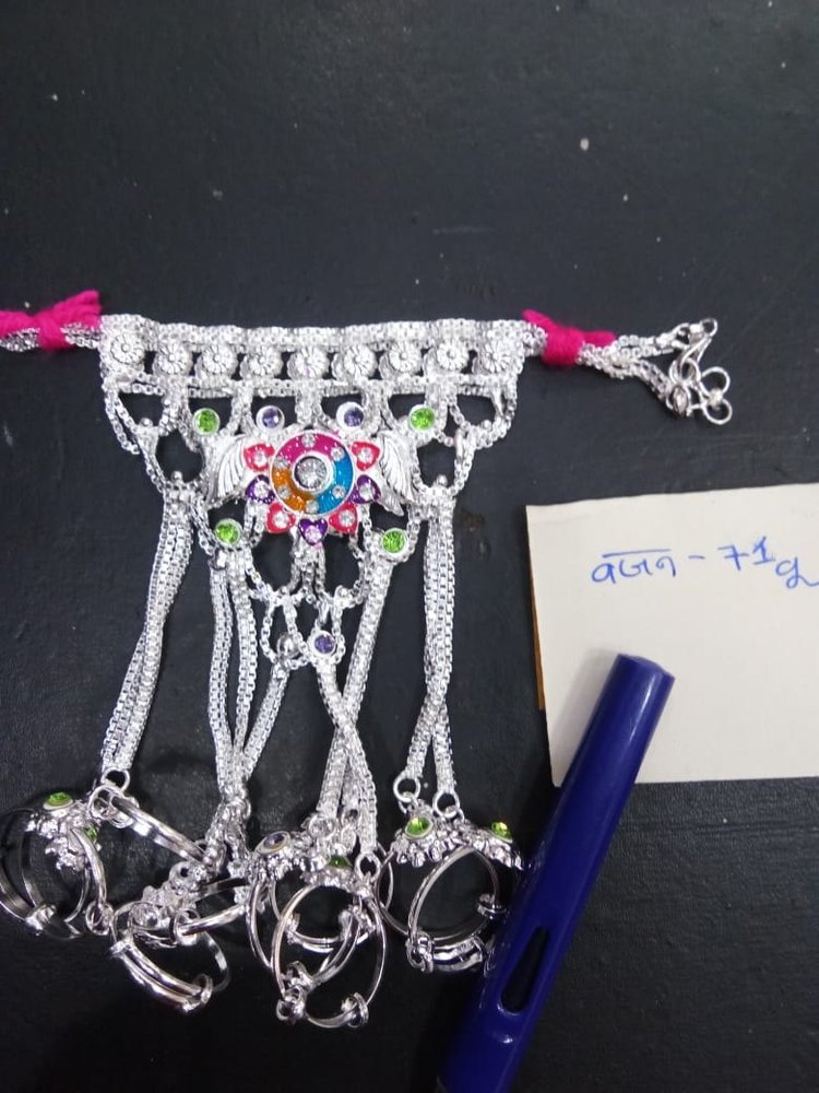 High Fancy Half Patty Silver Emboj Item