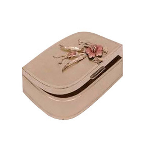 Royal Meena Work Silver Box, Size: 8