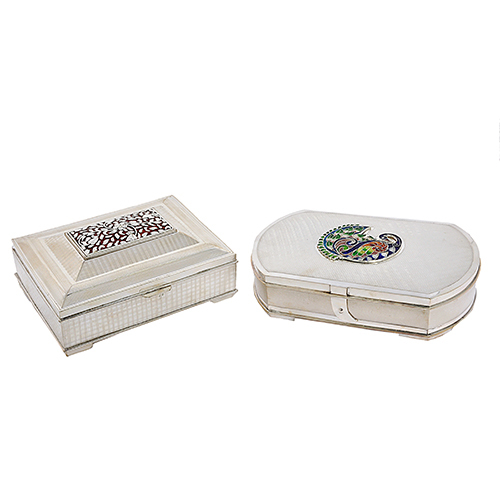 Silver Meena Box