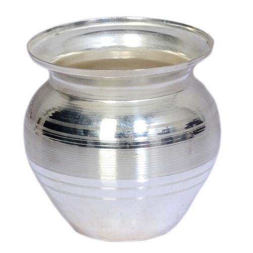 Silver Coated Pooja Kalash