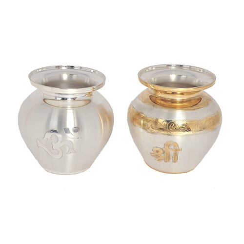 Silver Engraving Kalash