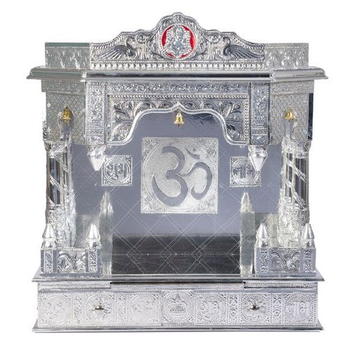 Rectangular Silver Temple