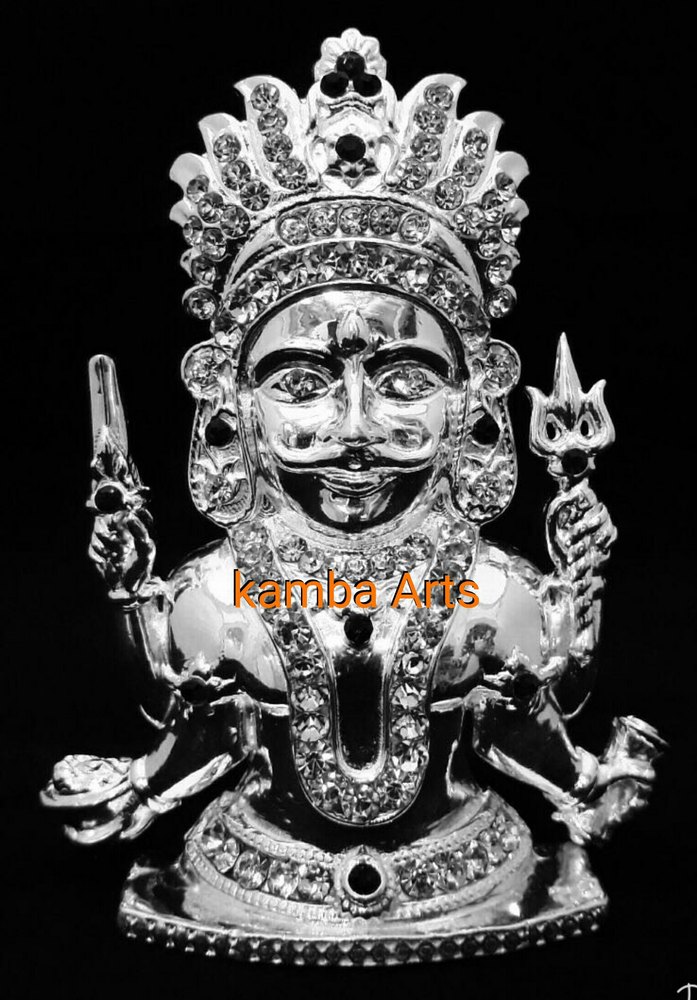 Nakoda Beruji Sterling Silver Idol, Size: 3\'\'