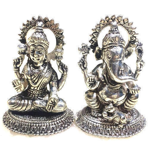 Brass Corporate Festival Silver Plated Gods Idols