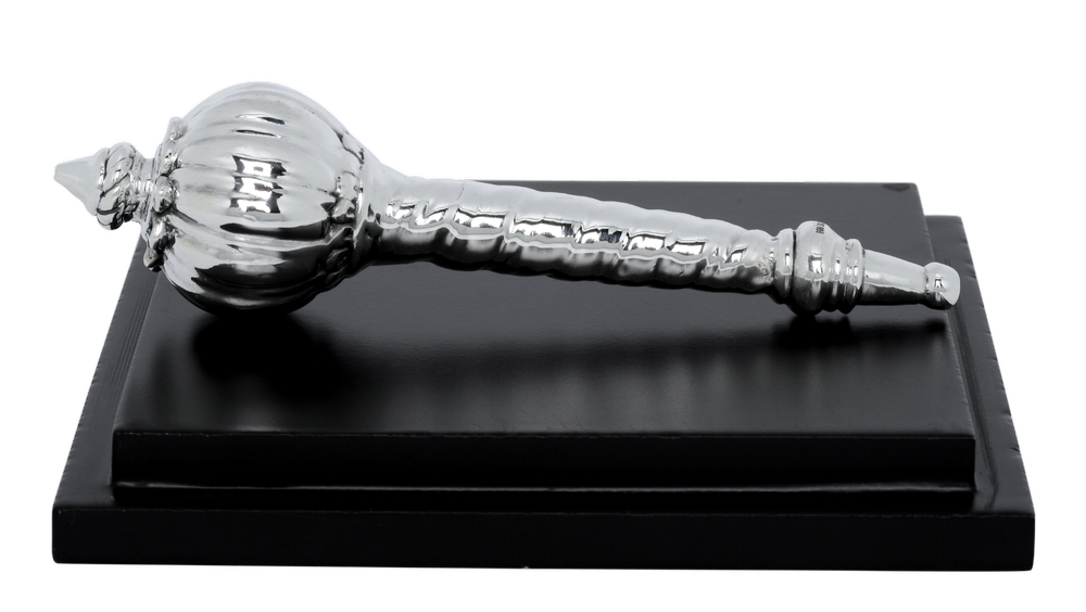 Silver Hanuman Ji Gada, For Decoration, Size/Dimension: 5.5*1.5*1.5