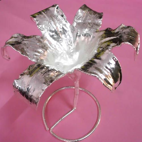 Silver Plated Lilly