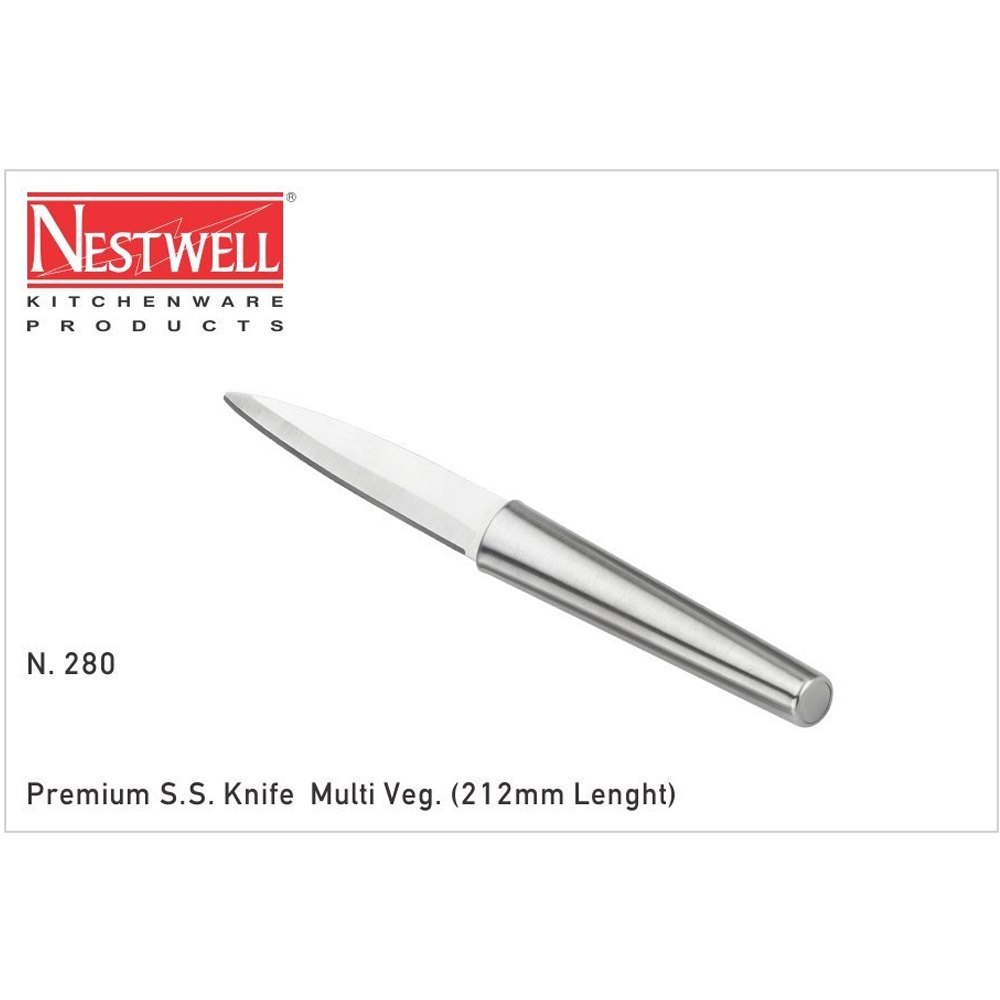Stainless Steel 212mm SS Silver Premium Knife