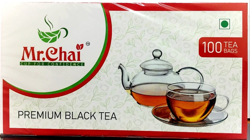 Fssai Mr Chai - 100 Ct Dip Tea Bags - Black Tea, Packaging Type: Box, Packaging Size: 2gmx100 Dips