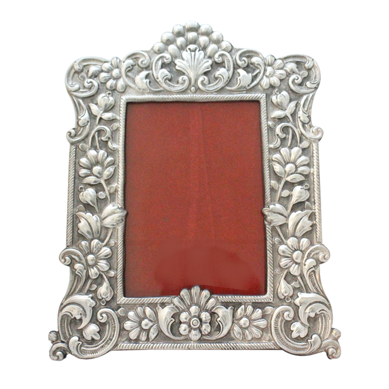 Antique Silver Photo Frame