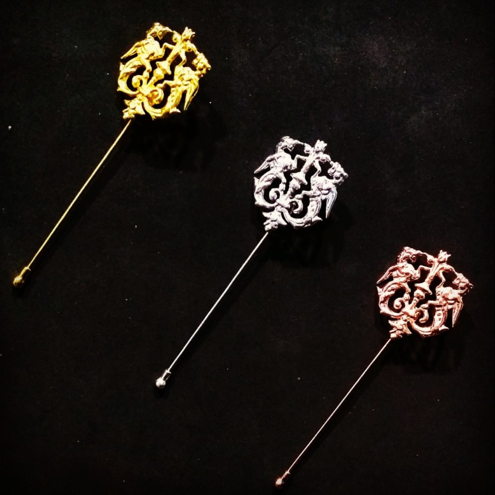 925 Silver Suit Pin
