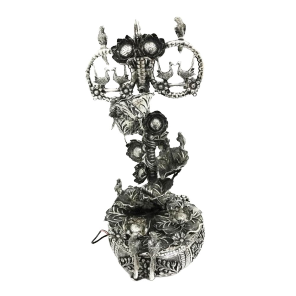 Copper Silver Plated Water Fountain