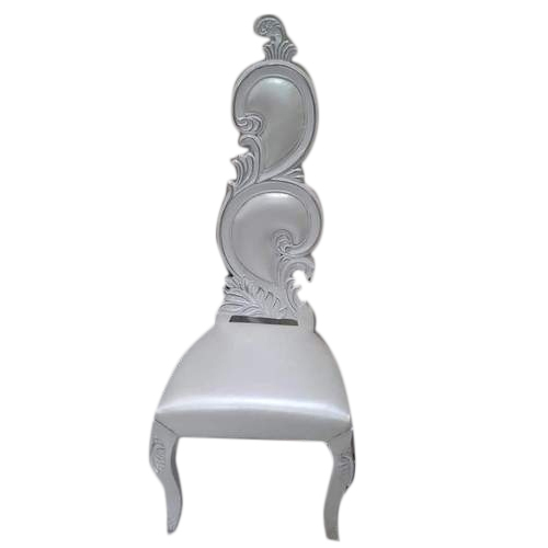 Iron Silver Big Chair
