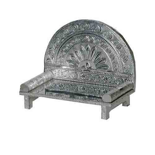 Silver Maharaja Throne