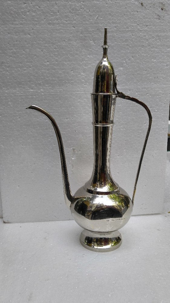 12 Inch Surahi in Silver