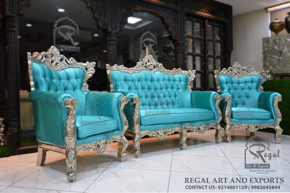 Silver Furniture Silver Sofa Set