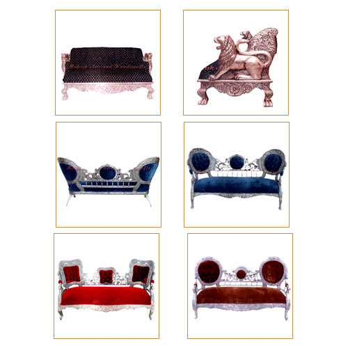 Classic Silver Sofa