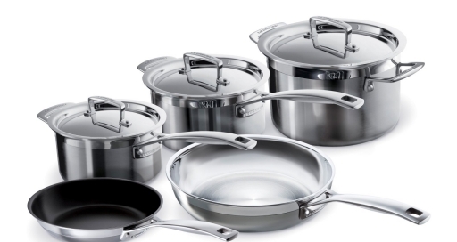Polished Steel Cooking Utensils, For Home