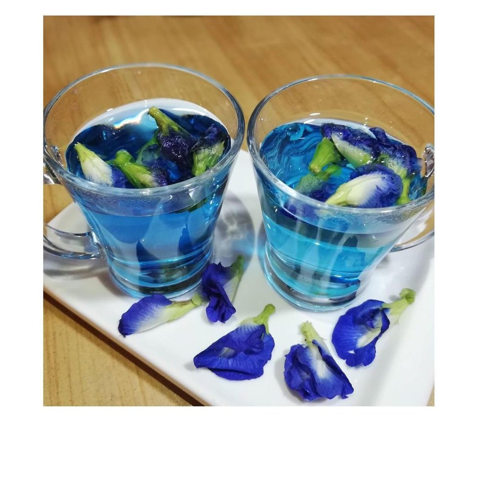 Orgo Blue Flower Tea, Packaging Size: 100g