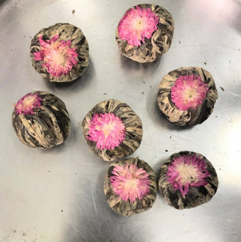 Jasmine Blooming Flower Tea, Packaging Size: Box