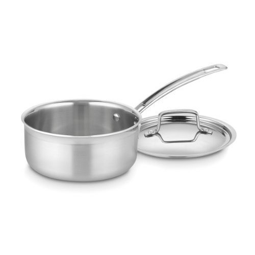 Vatika Stainless Steel Saucepan With Lid, For Kitchen, Capacity: 2.5 Ltr