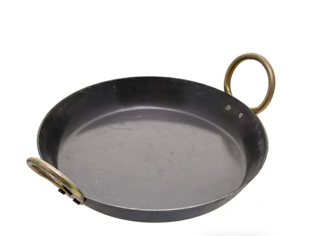 Mild Steel Jalebi Kadai, Size: 11 Inch (d), Capacity: 2.8 L