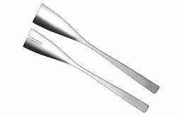 Silver Polished Salad Cutlery, For Home, Round
