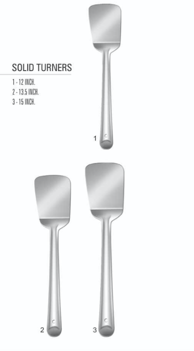 Solo Silver Turner Stainless Steel for Home