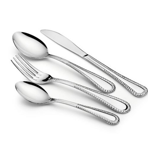 Classic Essentials 16 Piece Stainless Steel Maria Cutlery Set, Size: 5-10 Inch