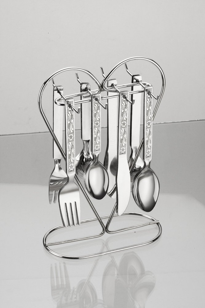 Steel Polished CUTLERY SET S.S. DIL SE, Designer Shape