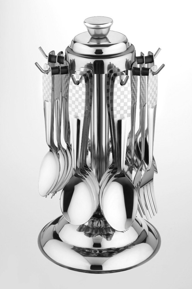 Stainless Steel S.S Cutlery Set, Round